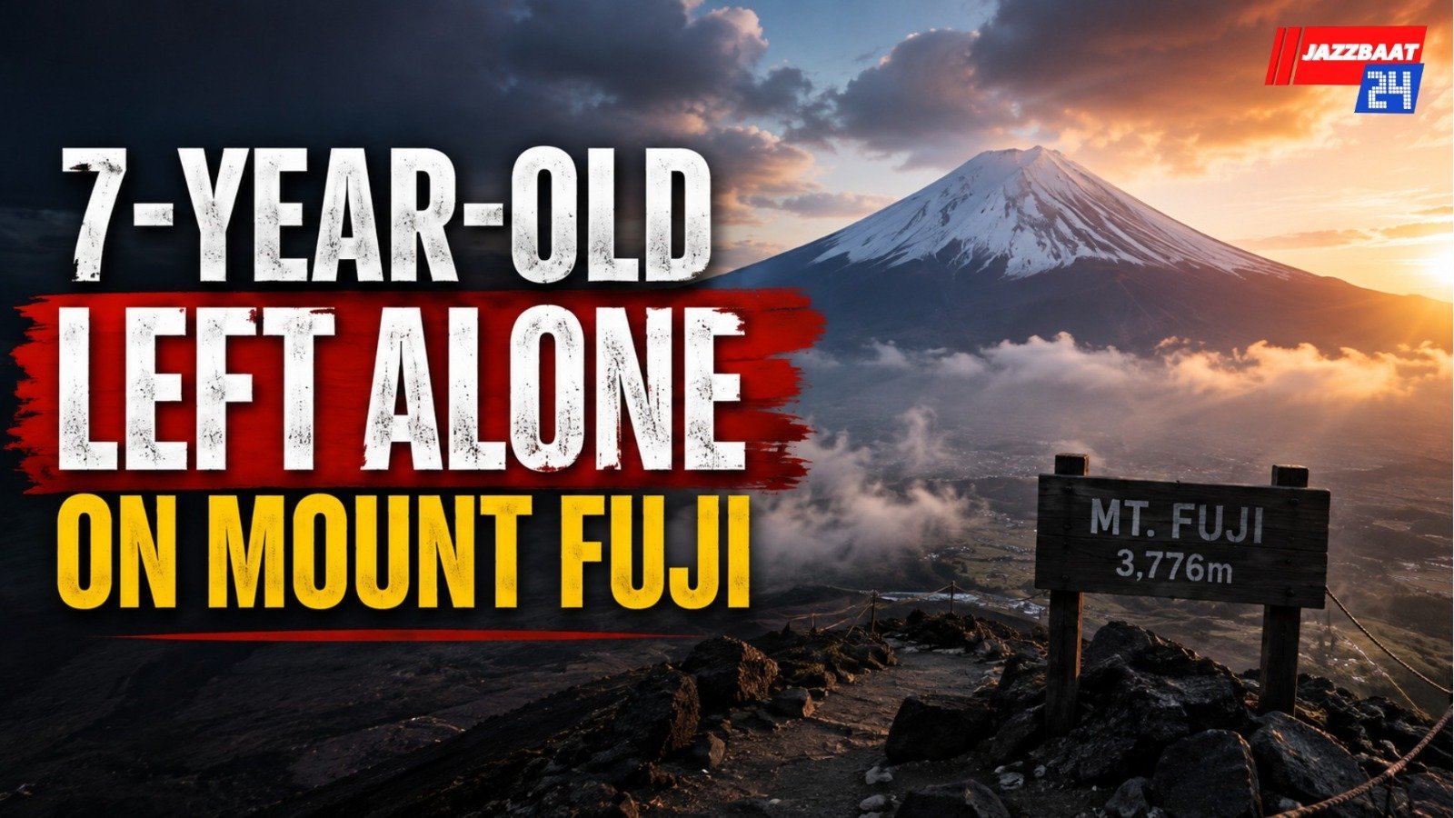 7-Year-Old Left Alone on Mount Fuji