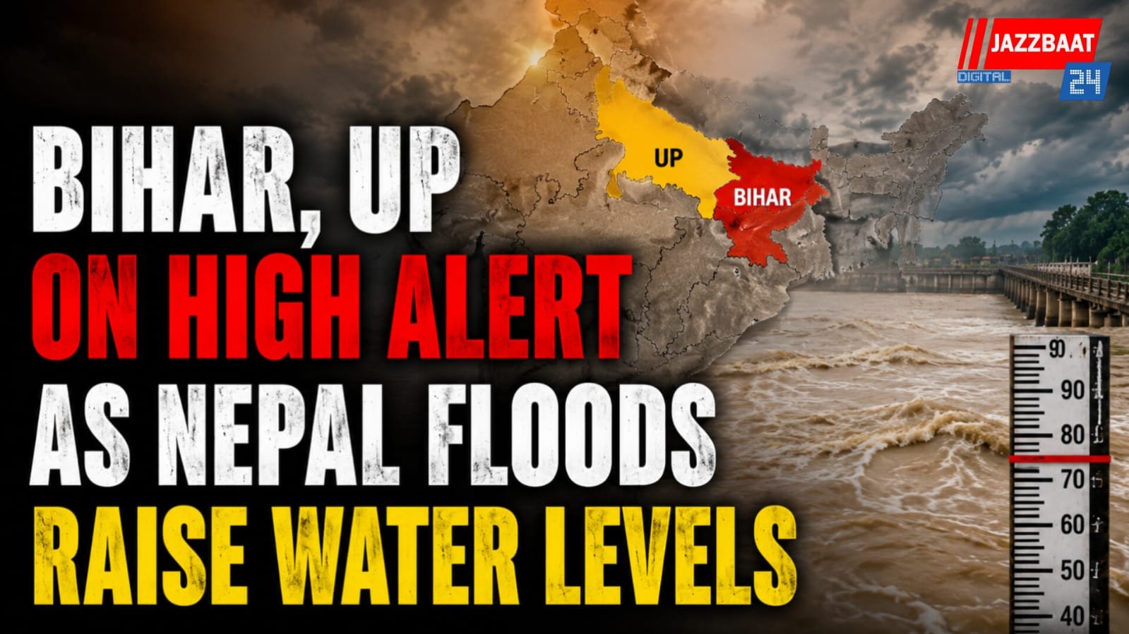 Bihar, UP on High Alert as Nepal Floods Raise Water Levels