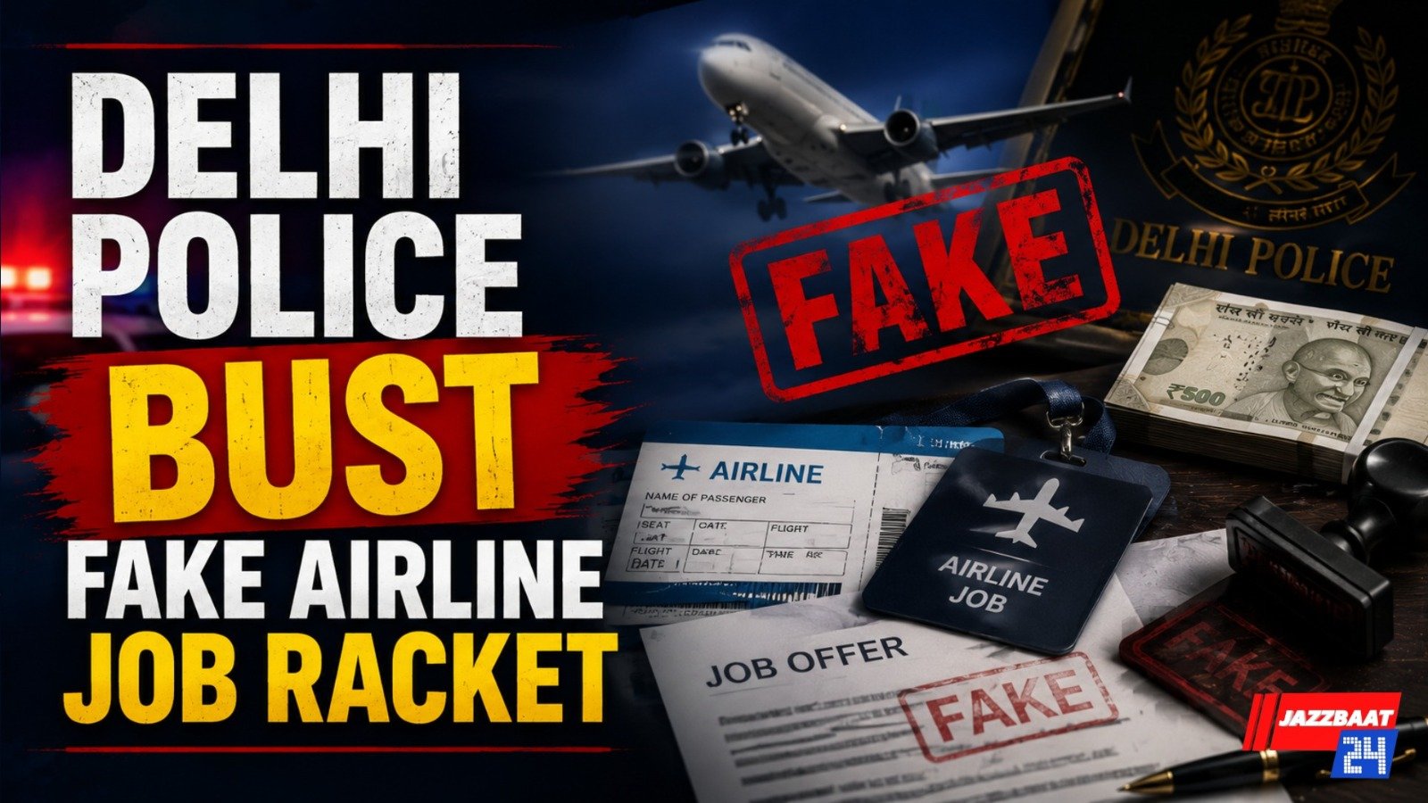 Delhi Police bust fake airline job racket