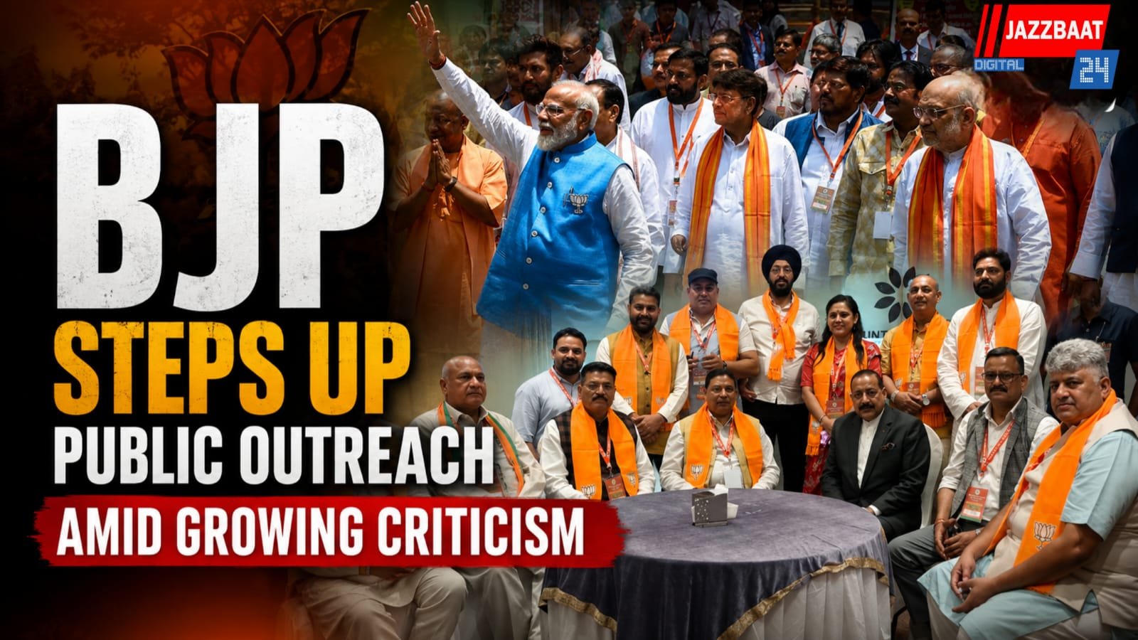 BJP Steps Up Public Outreach Amid Growing Criticism