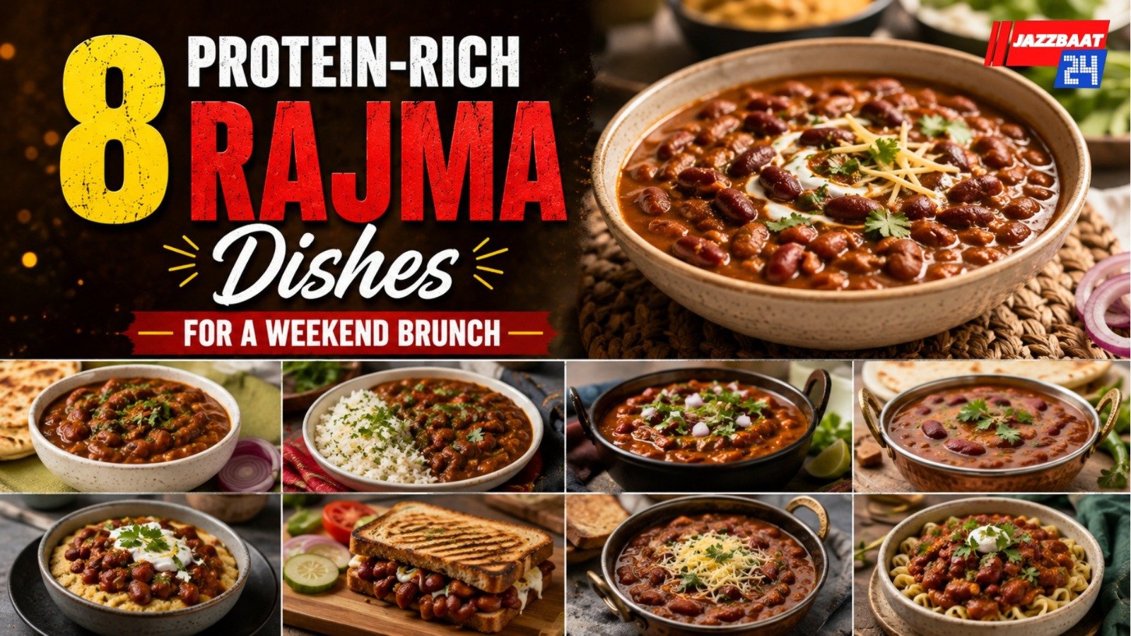 8 Protein-Rich Rajma Dishes for a Weekend Brunch