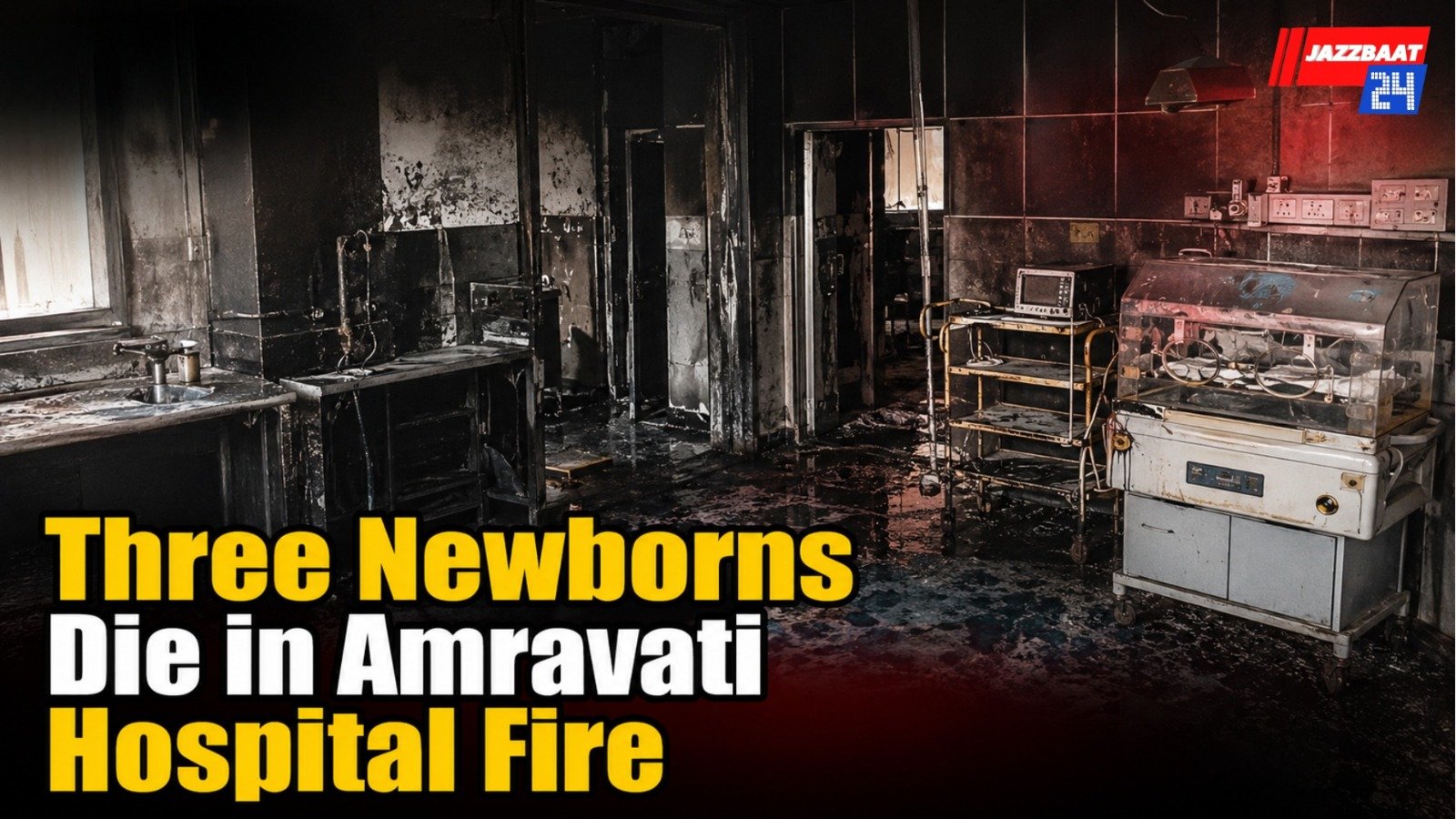 Three Newborns Die in Amravati Hospital Fire