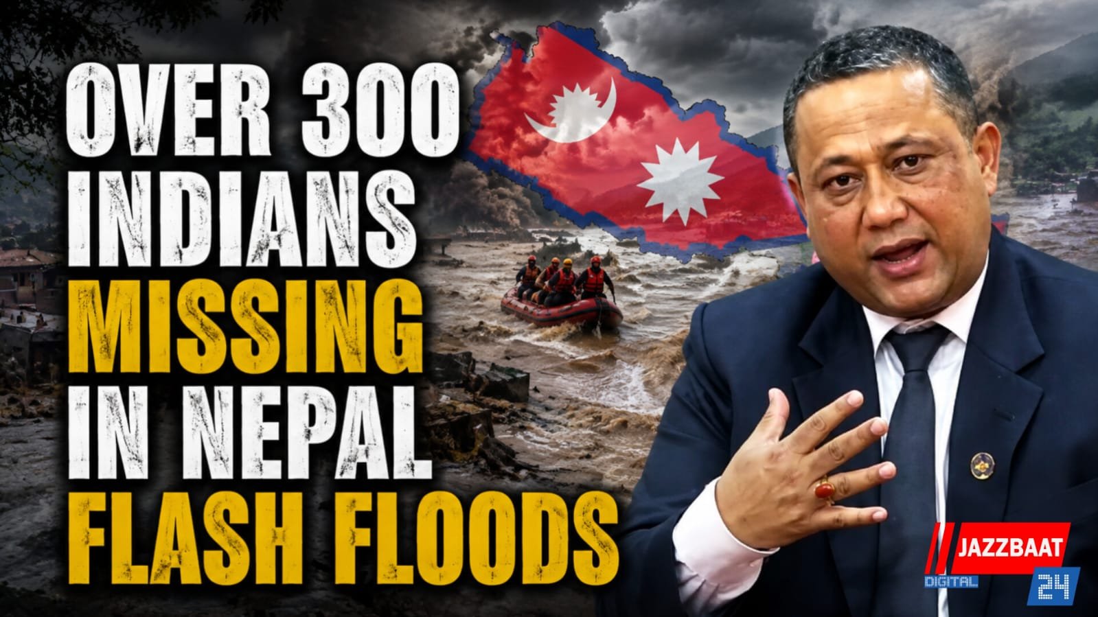 Over 300 Indians Missing in Nepal Flash Floods