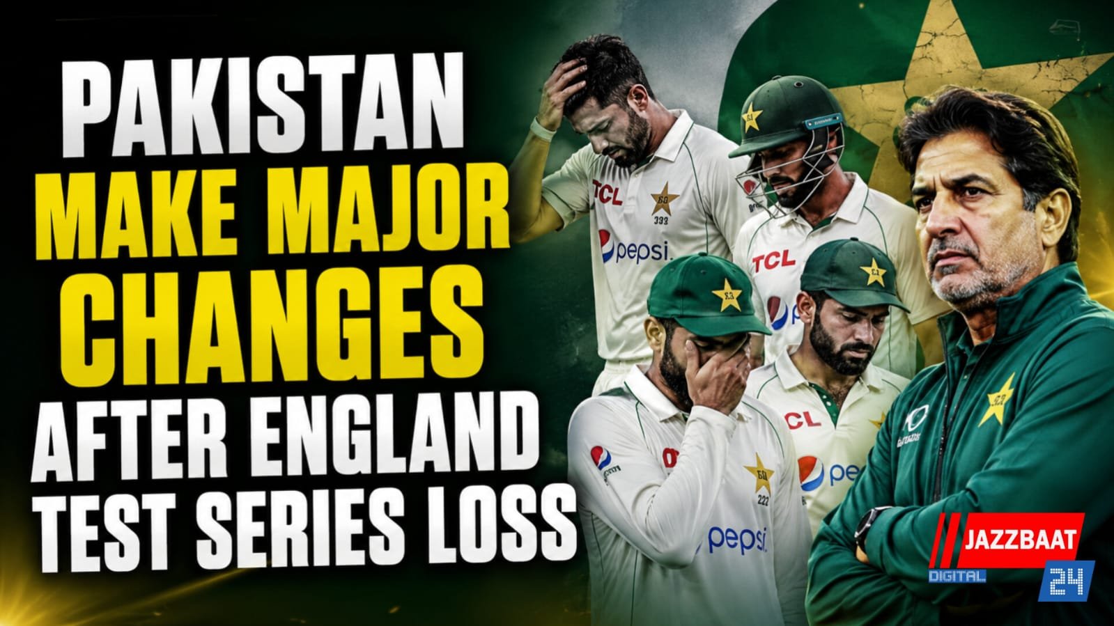 Pakistan Make Major Changes After England Test Series Loss