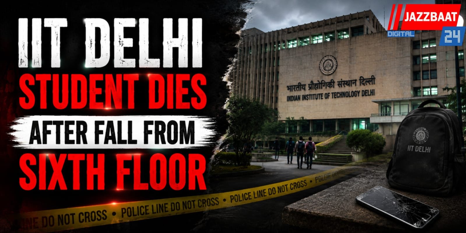 IIT Delhi Student Dies After Fall From Sixth Floor
