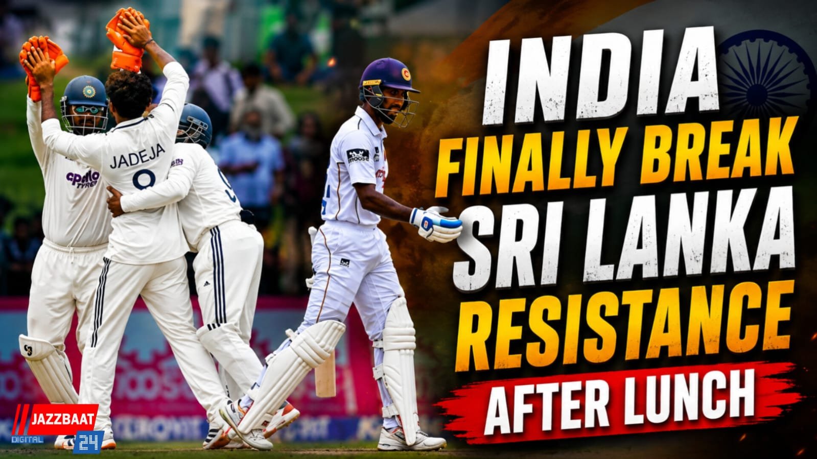 India Finally Break Sri Lanka Resistance After Lunch