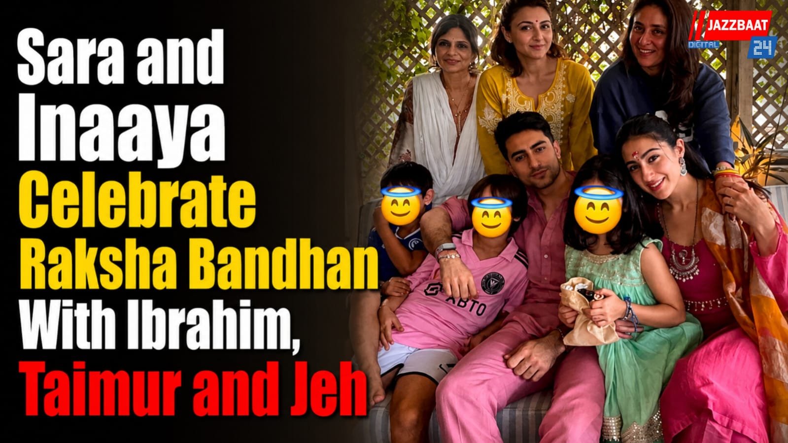 Sara and Inaaya Celebrate Raksha Bandhan With Ibrahim, Taimur and Jeh