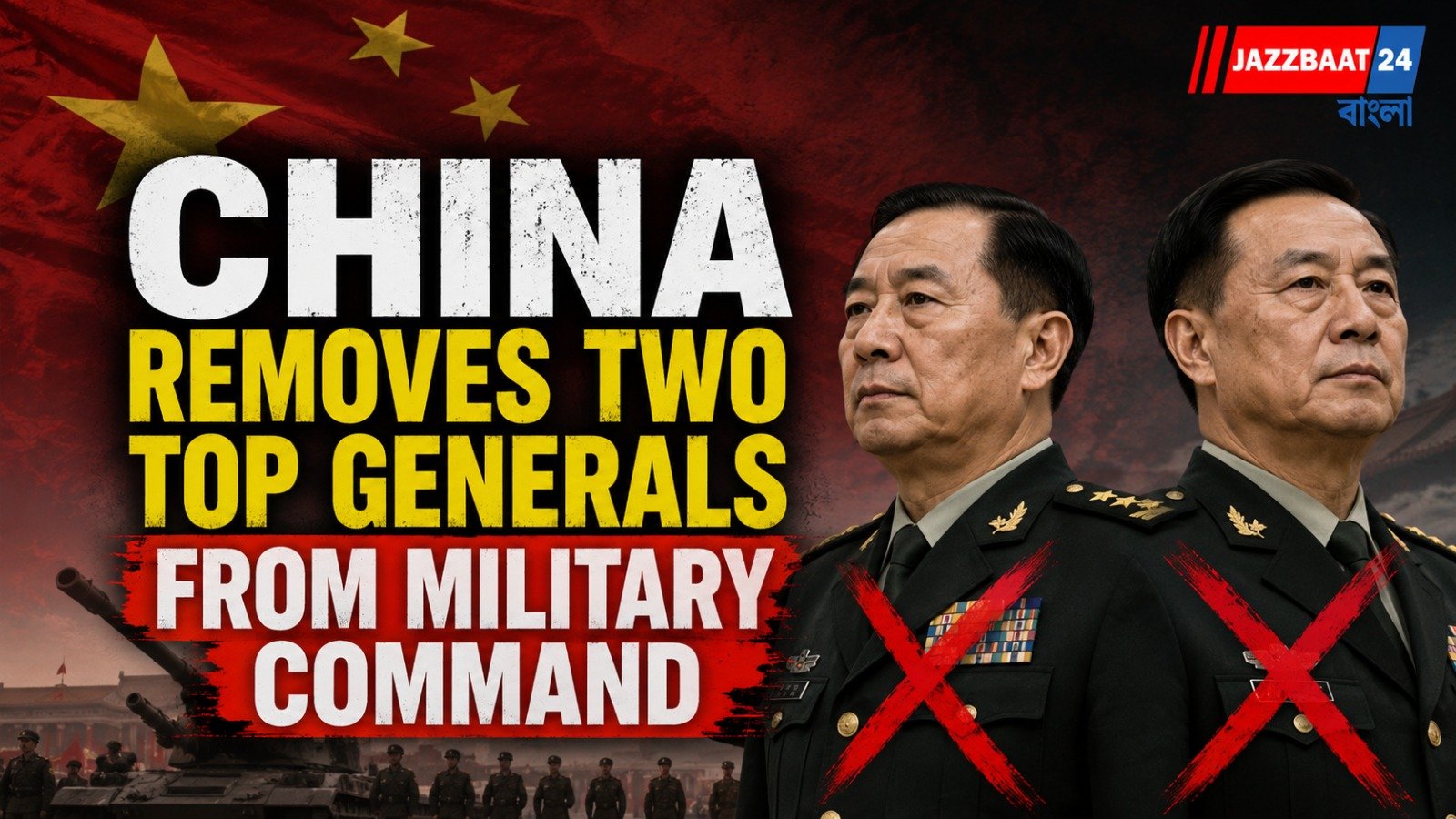 China Removes Two Top Generals From Military Command