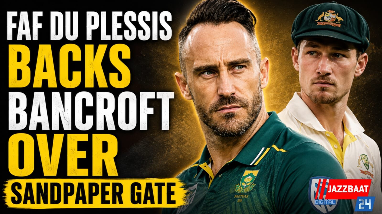 Faf du Plessis backs Bancroft over Sandpaper Gate