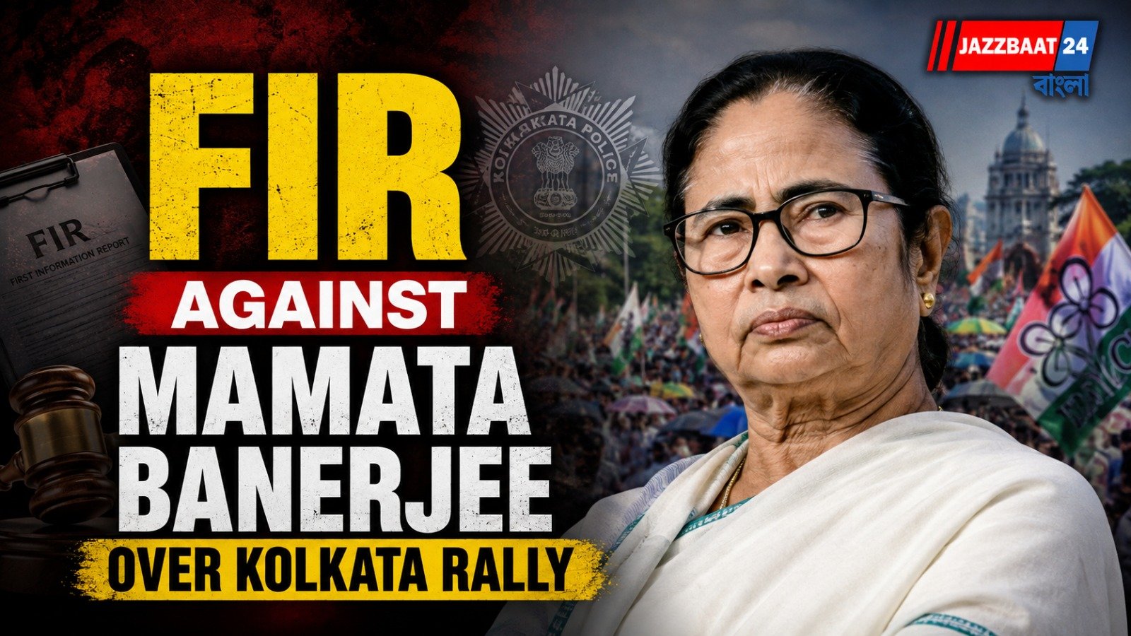 FIR Against Mamata Banerjee Over Kolkata Rally