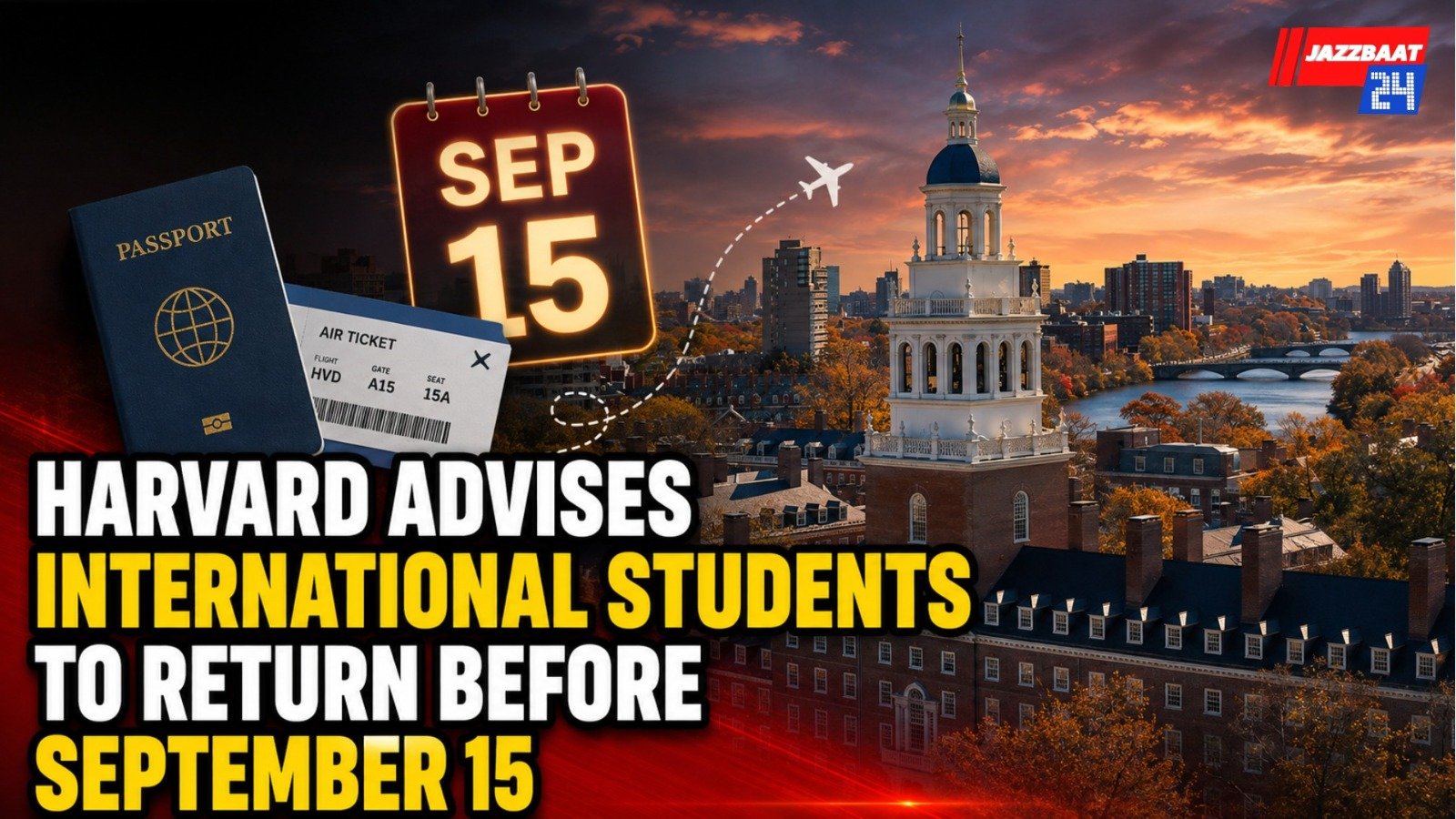 Harvard Advises International Students to Return Before September 15