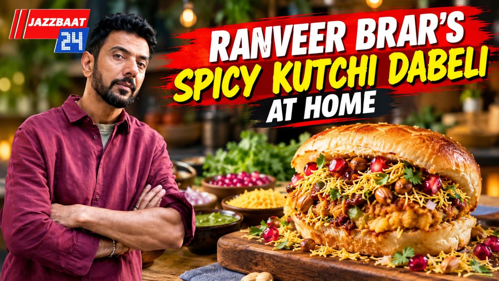 Make Ranveer Brar’s spicy Kutchi dabeli at home