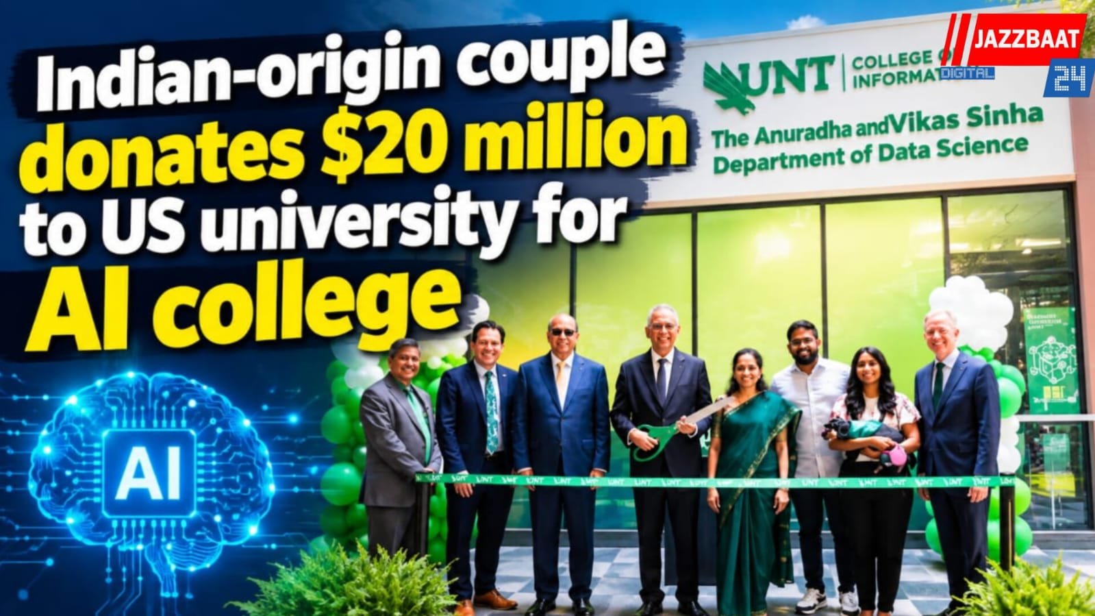 Indian-origin couple donates $20 million to US university for AI college