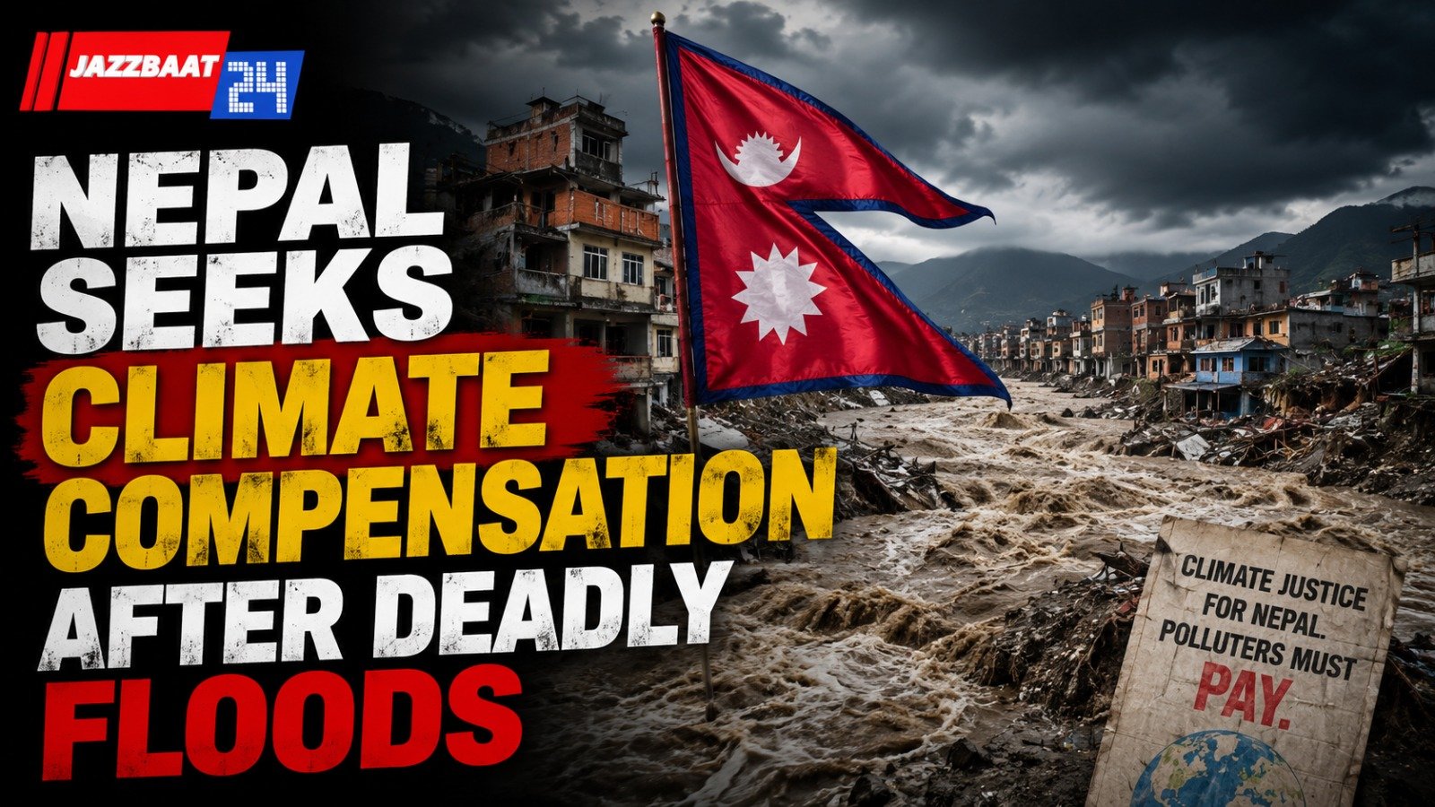 Nepal seeks climate compensation after deadly floods