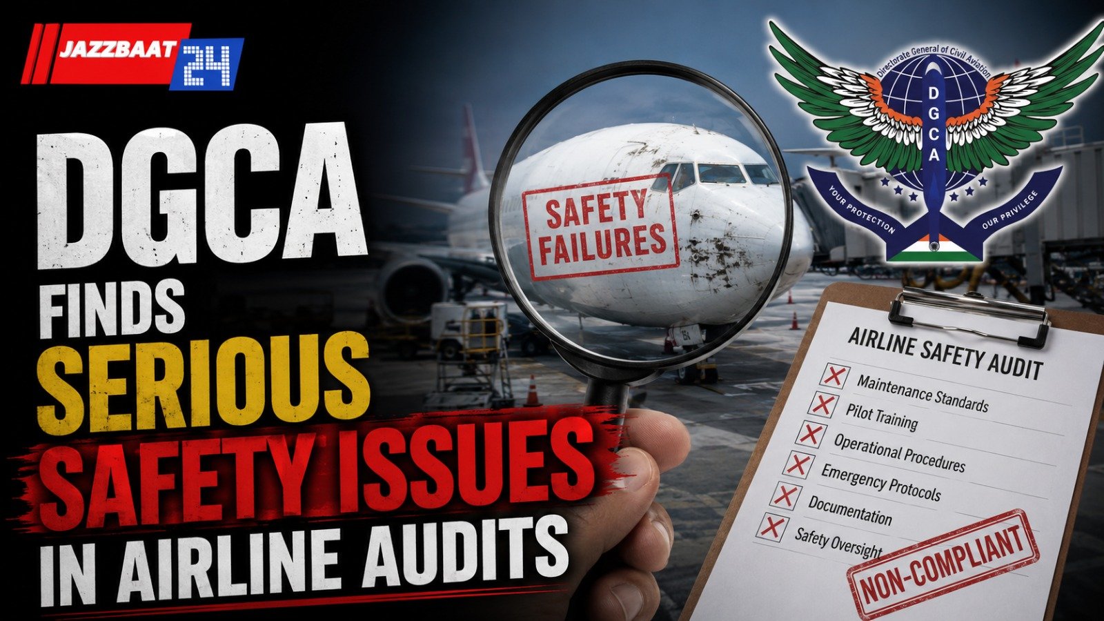 DGCA finds serious safety issues in airline audits