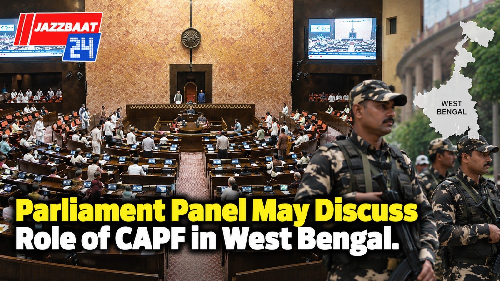 Parliament Panel May Discuss Role of CAPF in West Bengal