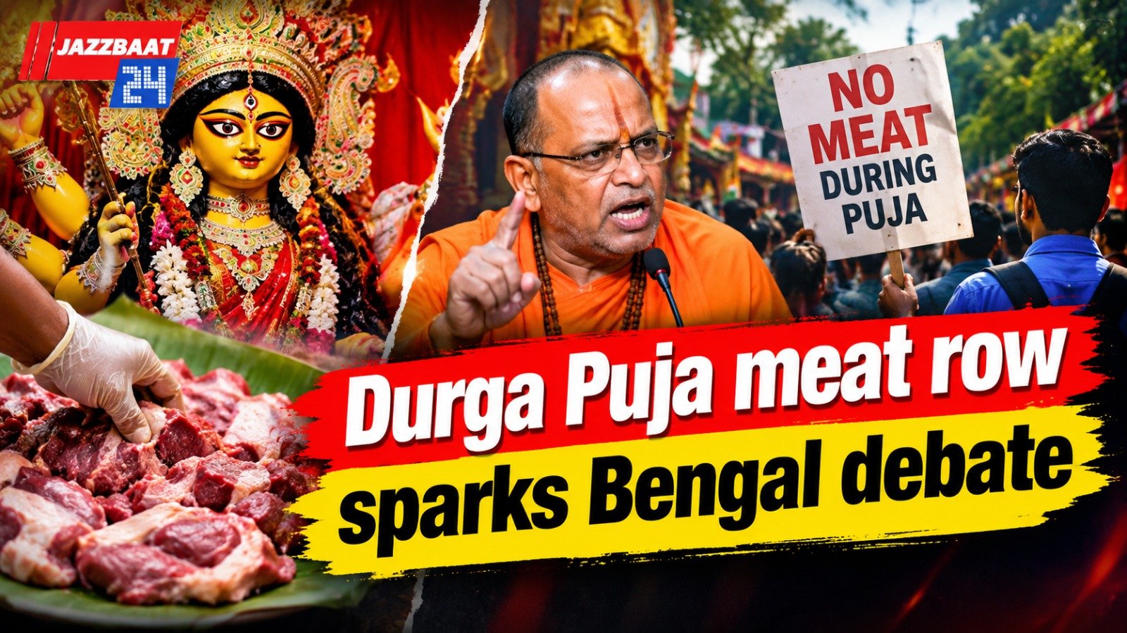 Durga Puja meat row sparks Bengal debate