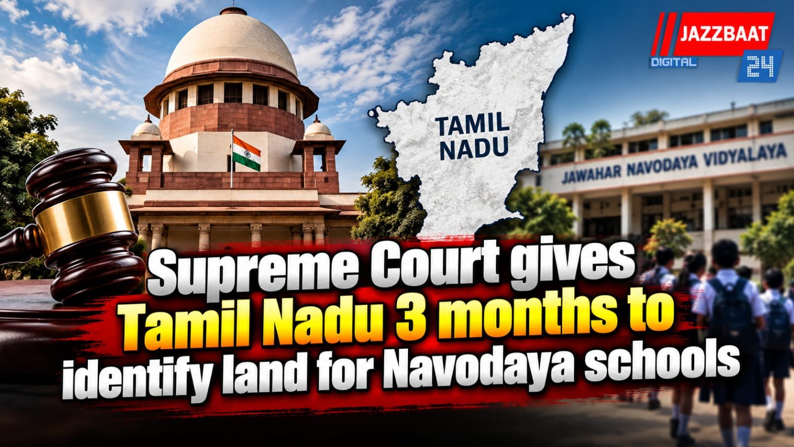 Supreme Court gives Tamil Nadu 3 months to identify land for Navodaya schools
