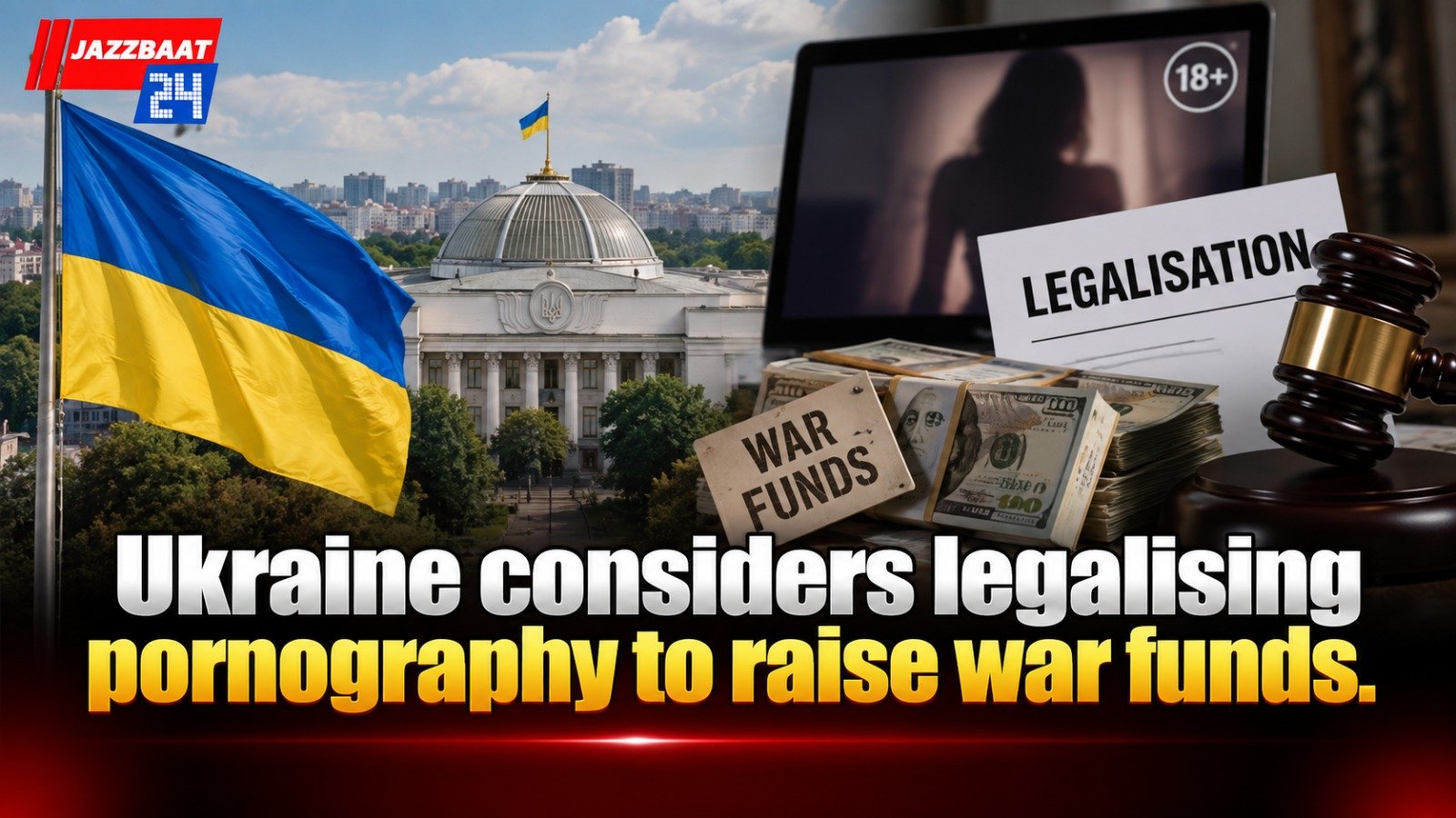 Ukraine considers legalising pornography to raise war funds