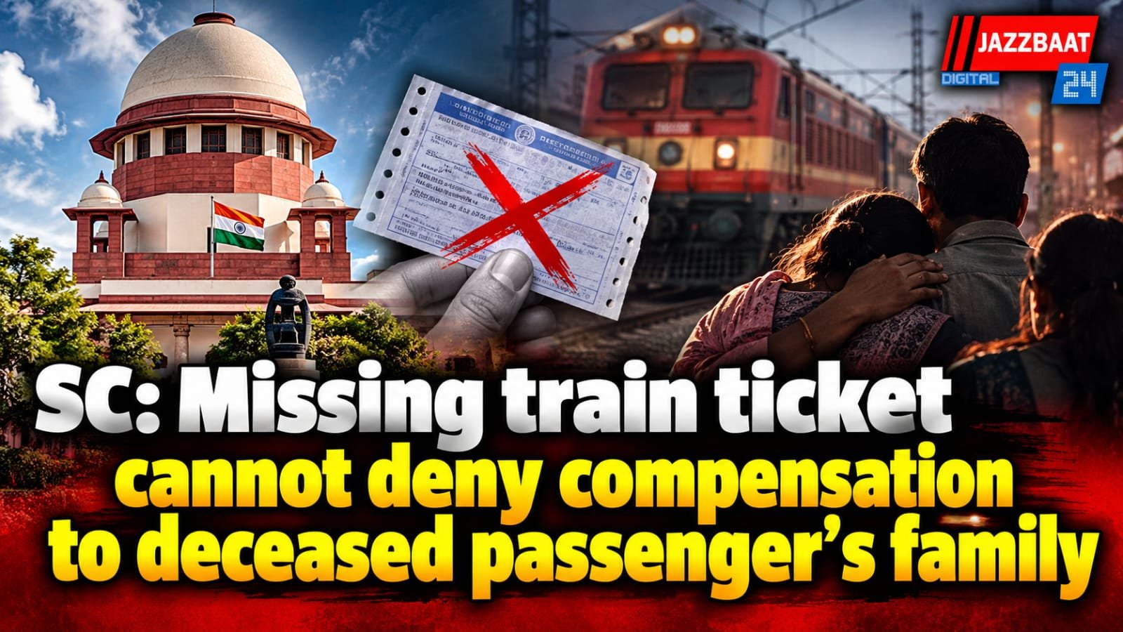 SC: Missing train ticket cannot deny compensation to deceased passenger’s family