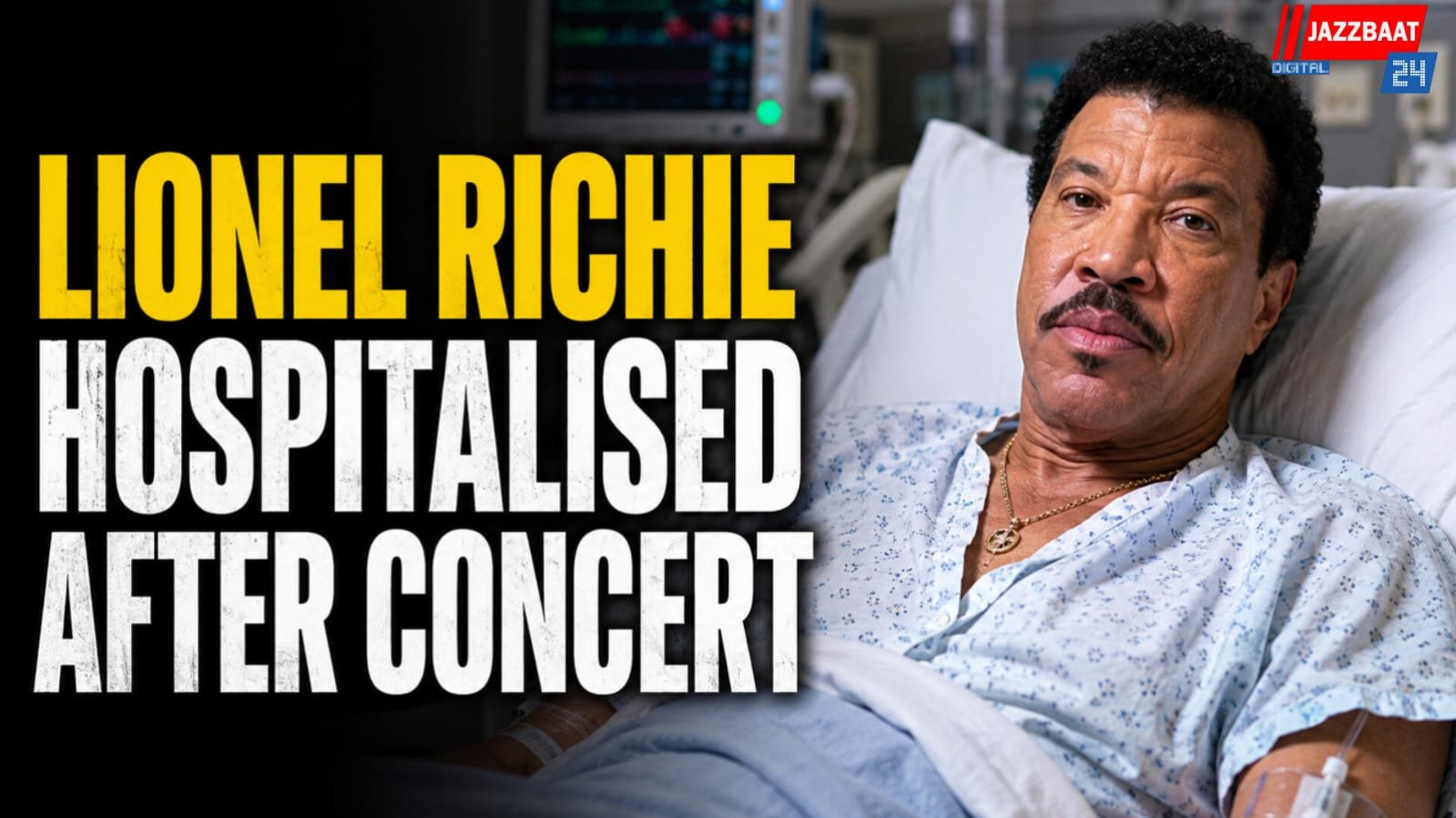 Lionel Richie hospitalised after concert
