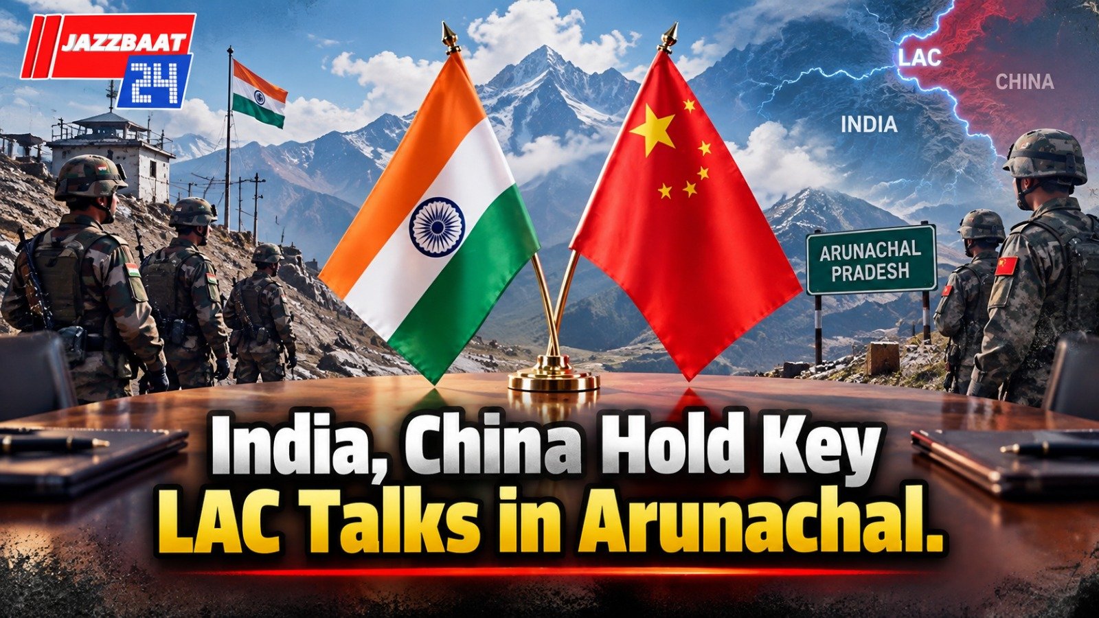 India, China Hold Key LAC Talks in Arunachal