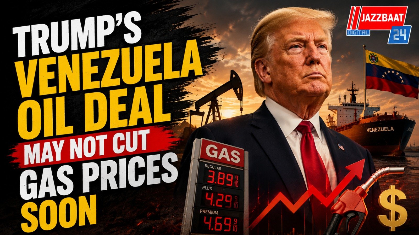 Trump’s Venezuela Oil Deal May Not Cut Gas Prices Soon