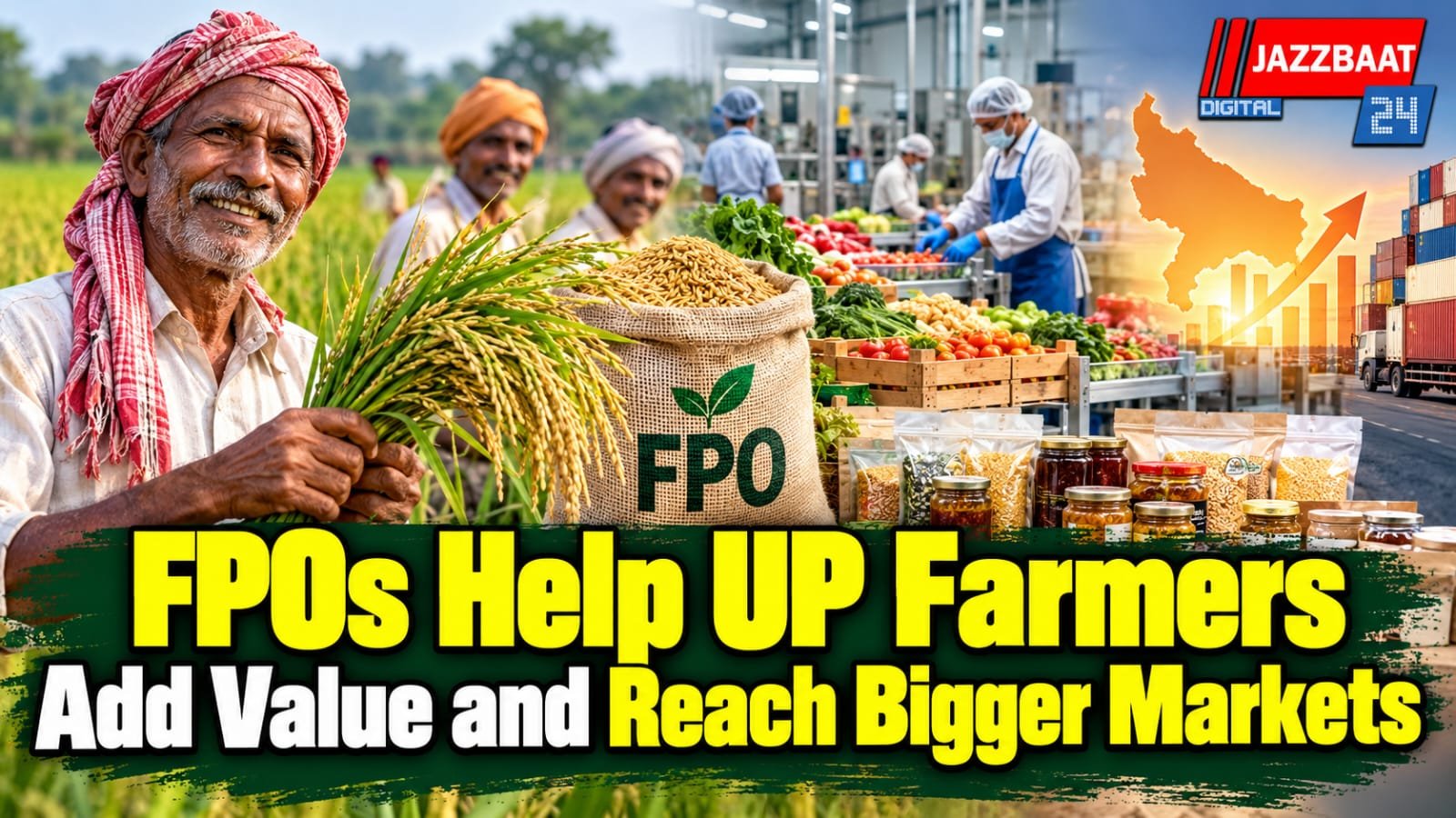 FPOs Help UP Farmers Add Value and Reach Bigger Markets