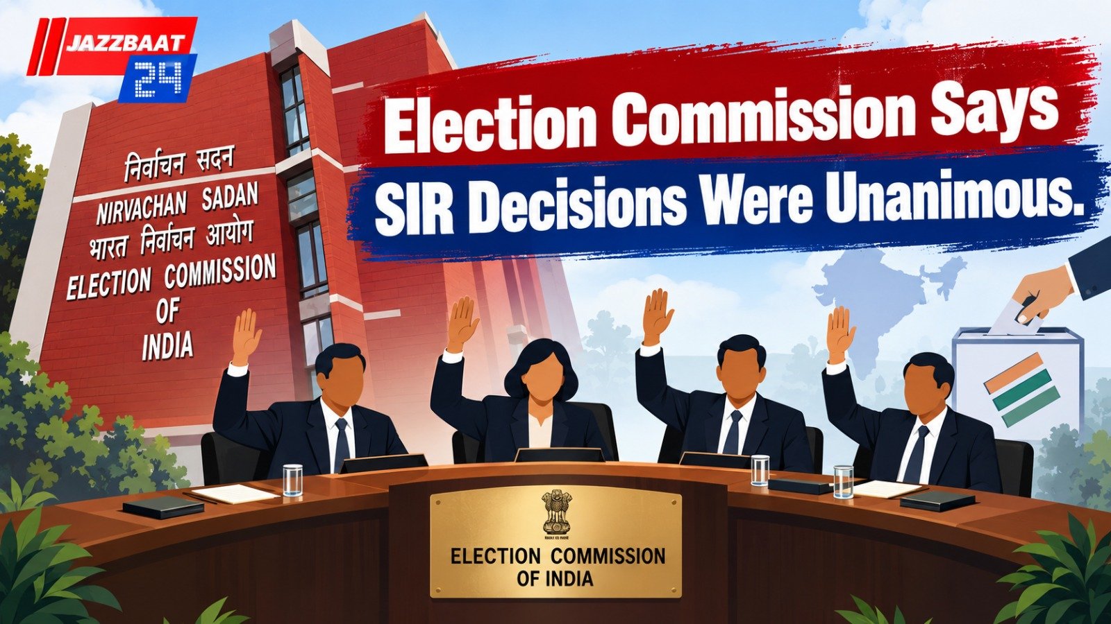 Election Commission Says SIR Decisions Were Unanimous