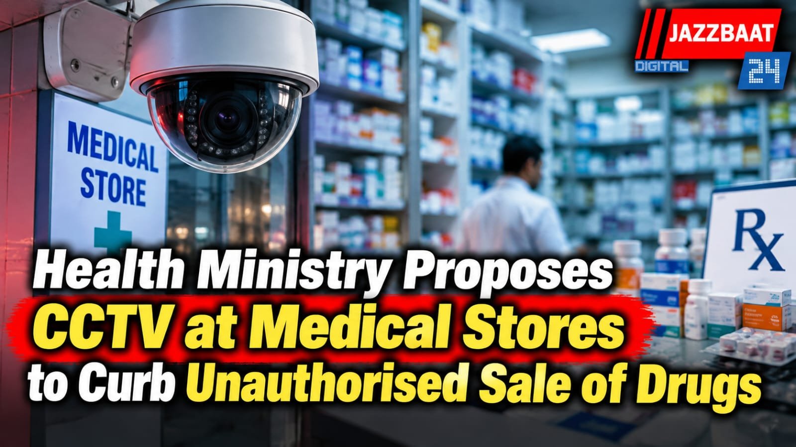 Health Ministry Proposes CCTV at Medical Stores to Curb Unauthorised Sale of Drugs