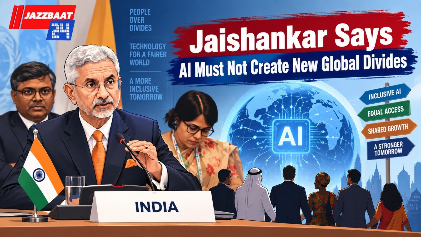Jaishankar Says AI Must Not Create New Global Divides