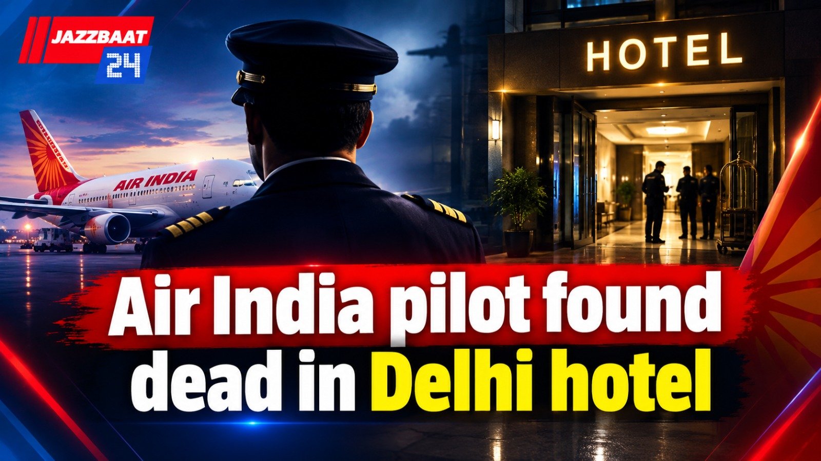 Air India pilot found dead in Delhi hotel