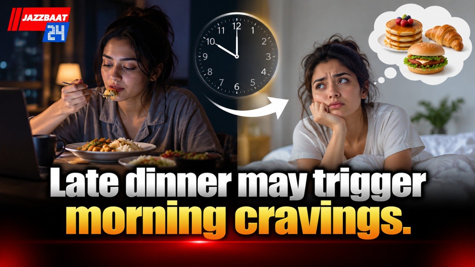 Late dinner may trigger morning cravings