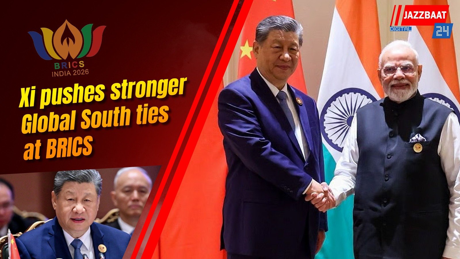 Xi pushes stronger Global South ties at BRICS