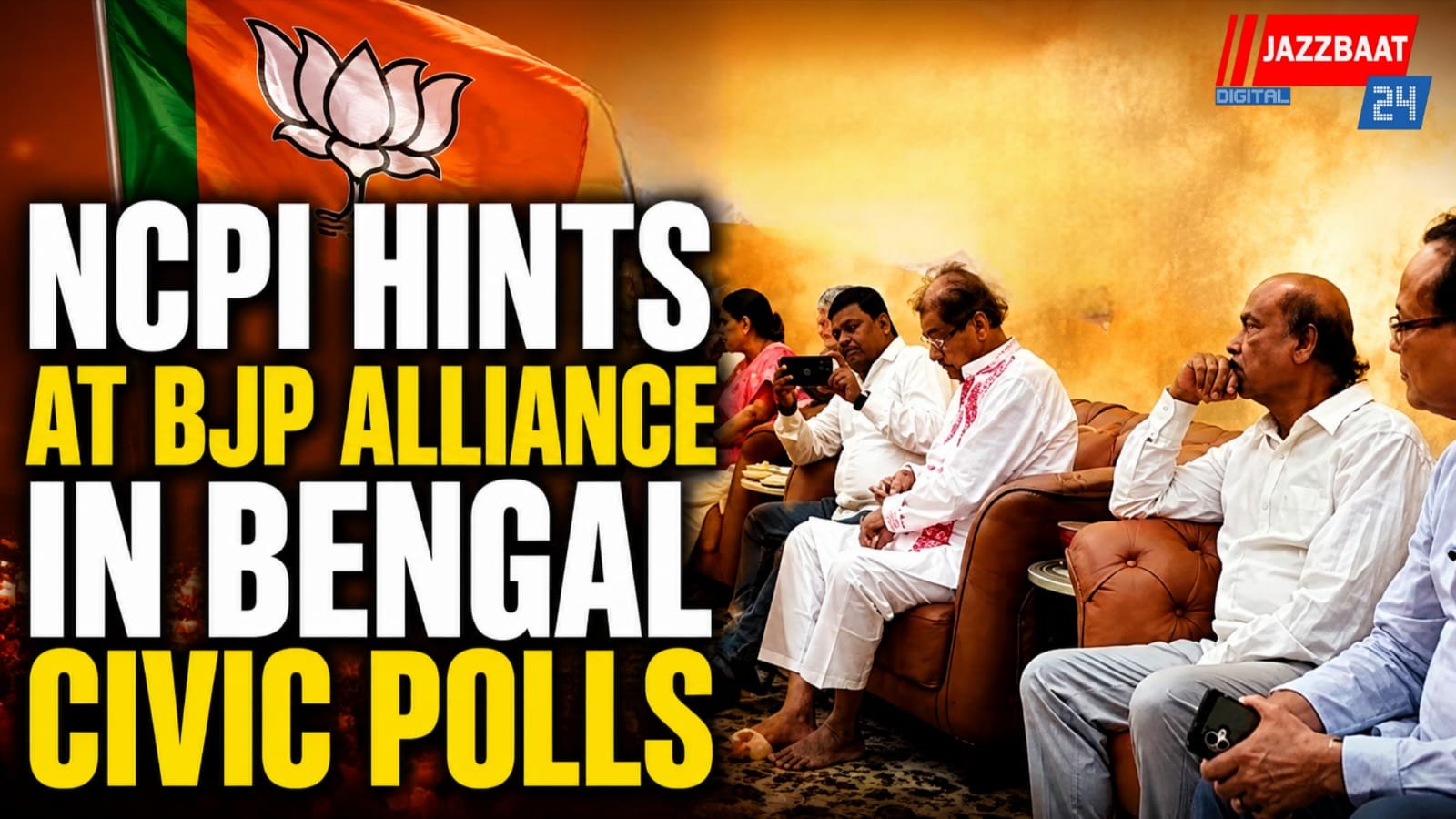 NCPI hints at BJP alliance in Bengal civic polls