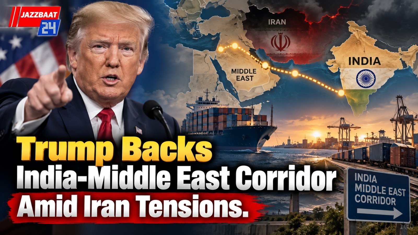 Trump Backs India-Middle East Corridor Amid Iran Tensions
