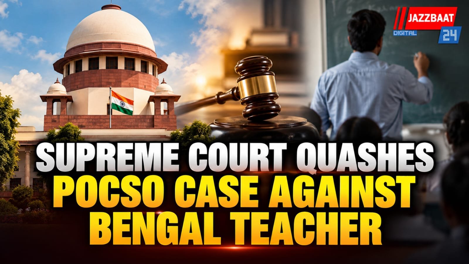 Supreme Court Quashes POCSO Case Against Bengal Teacher