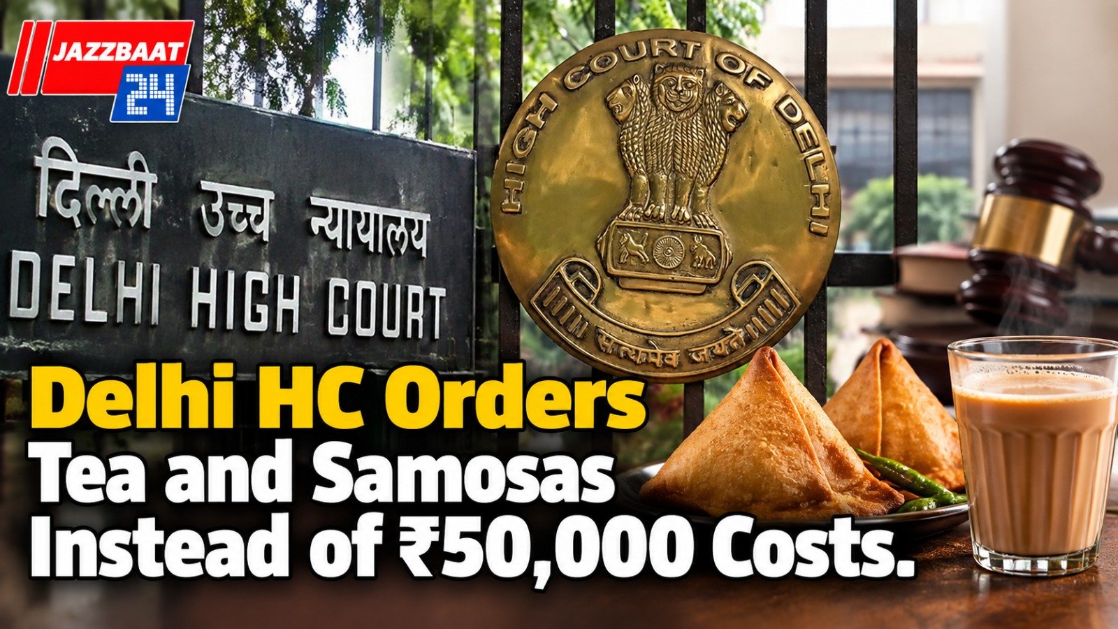Delhi HC Orders Tea and Samosas Instead of ₹50,000 Costs