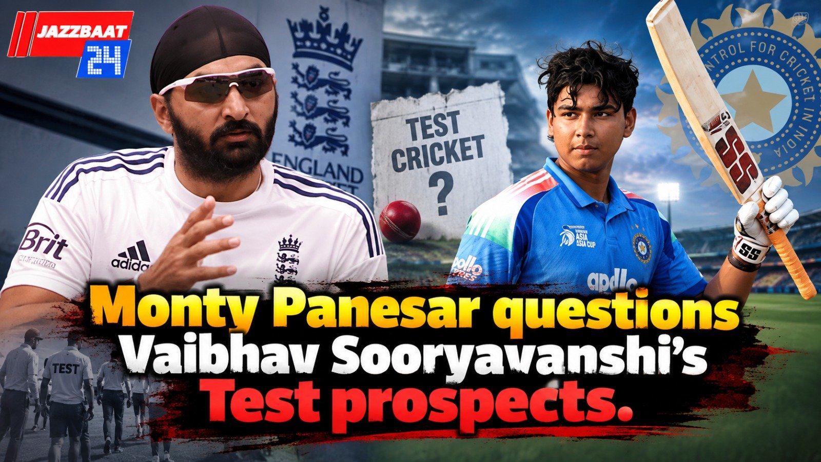 Monty Panesar questions Vaibhav Sooryavanshi’s Test prospects