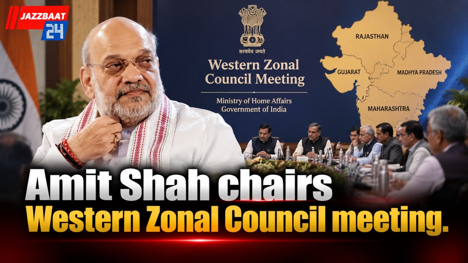Amit Shah chairs Western Zonal Council meeting