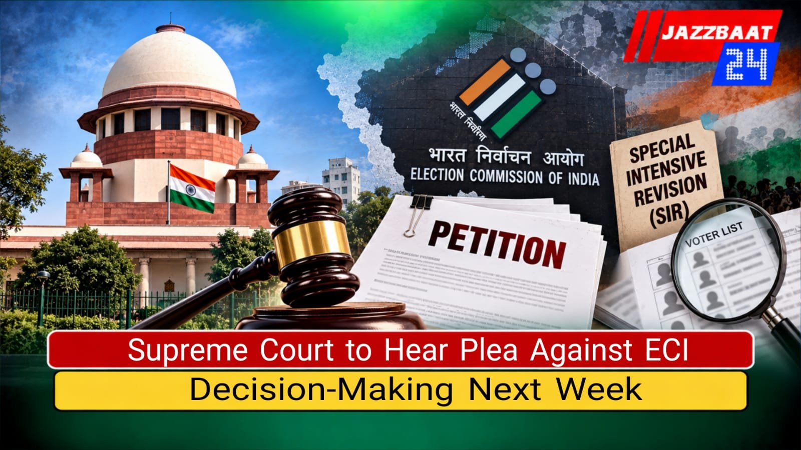 Supreme Court to Hear Plea Against ECI Decision-Making Next Week