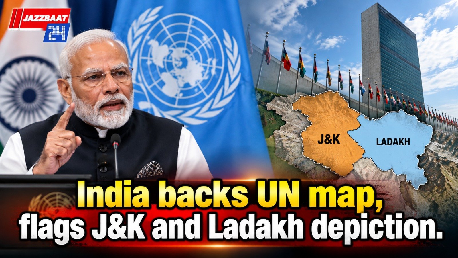 India backs UN map, flags J&K and Ladakh depiction