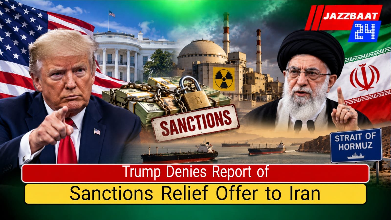 Trump Denies Report of Sanctions Relief Offer to Iran