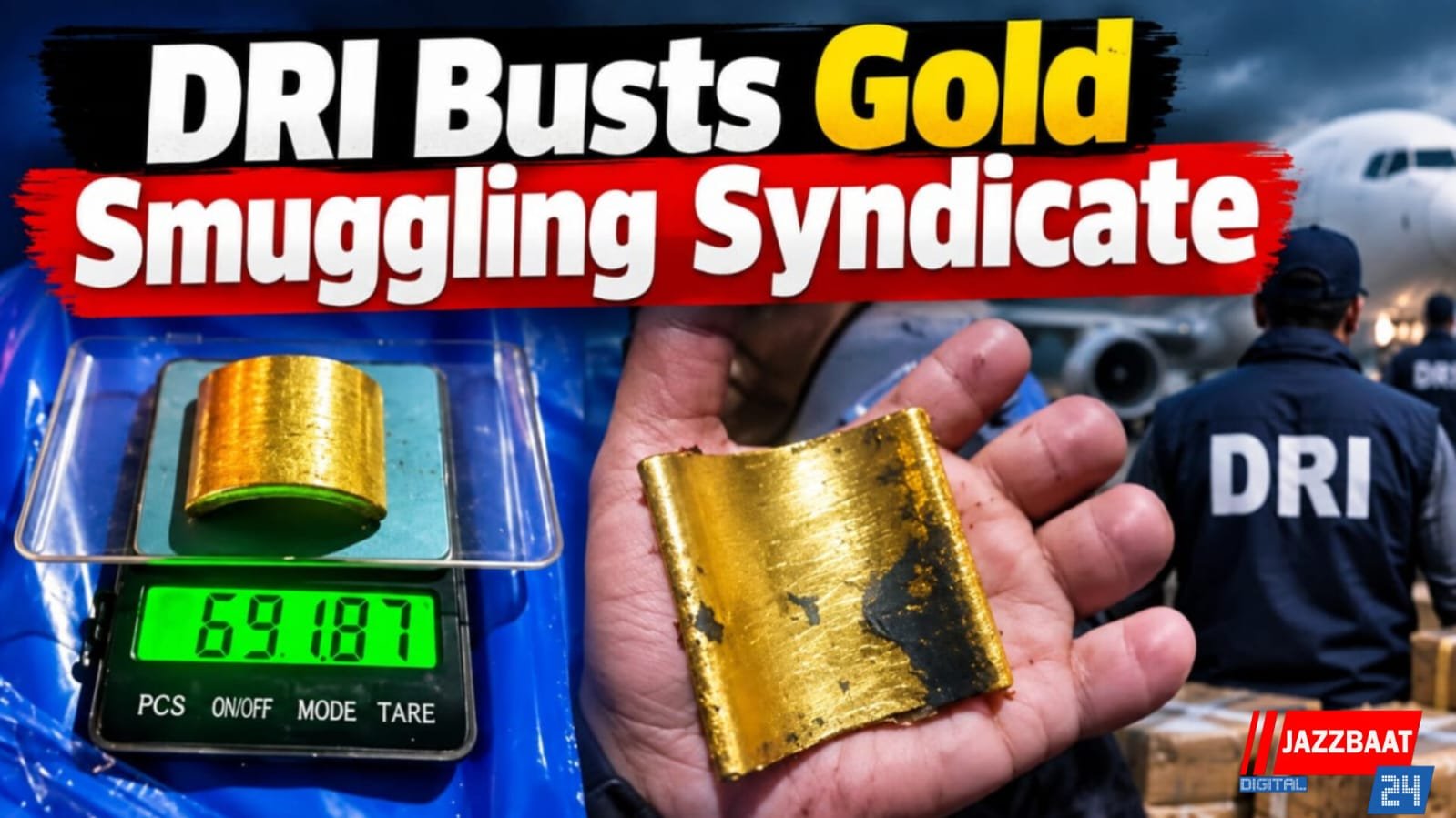 DRI Busts Gold Smuggling Syndicate