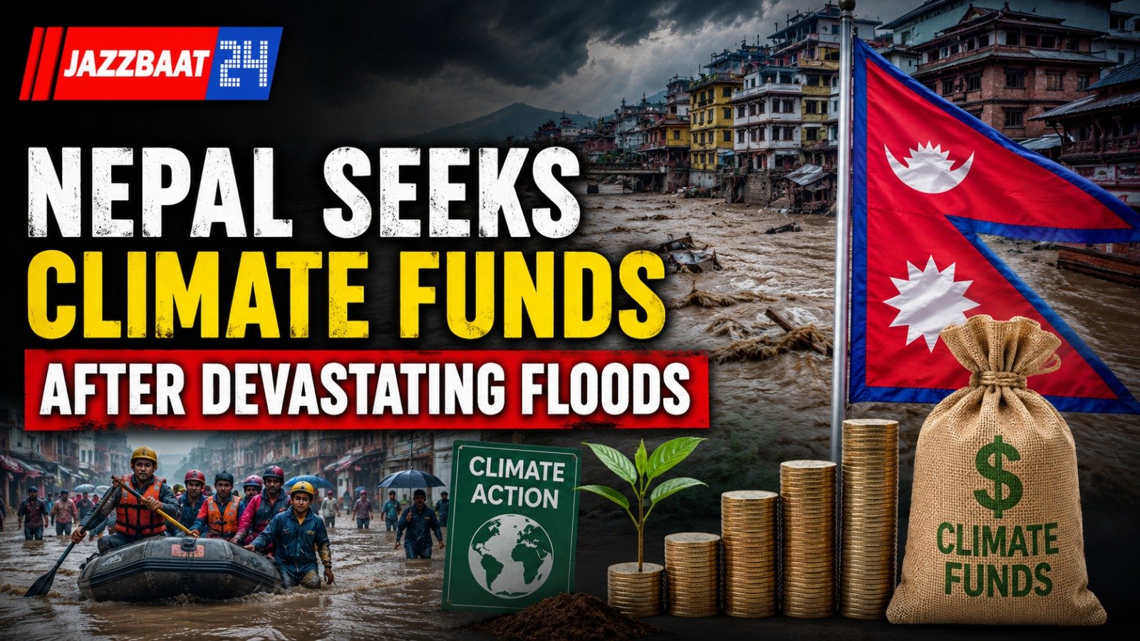 Nepal Seeks Climate Funds After Devastating Floods