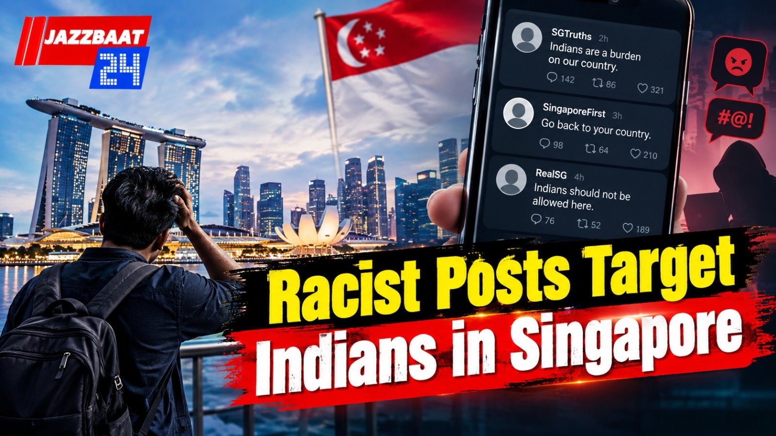 Racist Posts Target Indians in Singapore