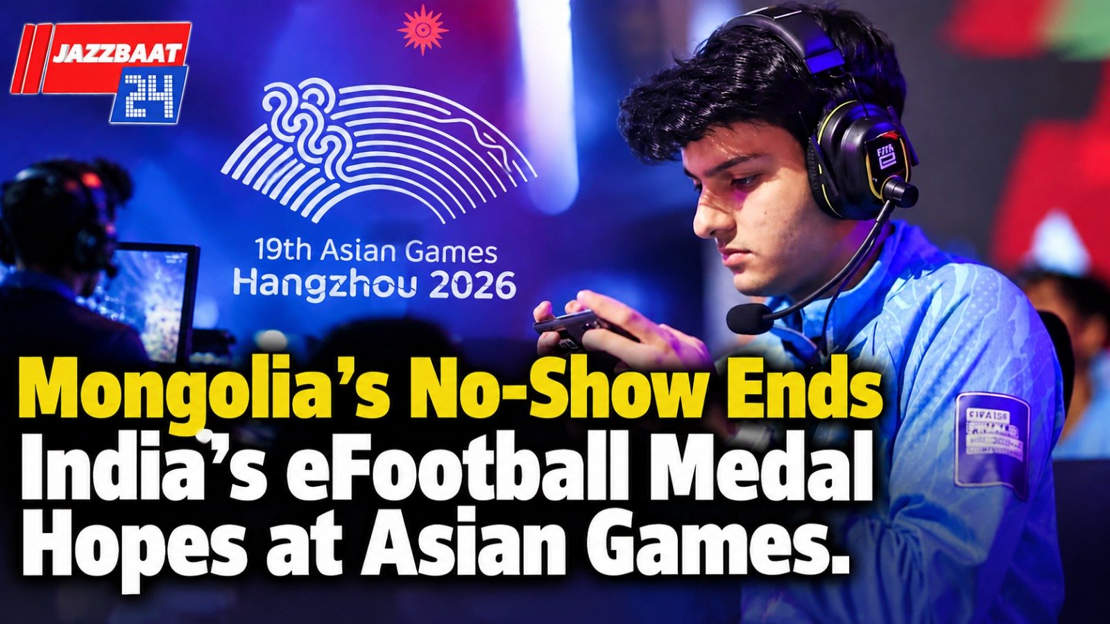 Mongolia’s No-Show Ends India’s eFootball Medal Hopes at Asian Games