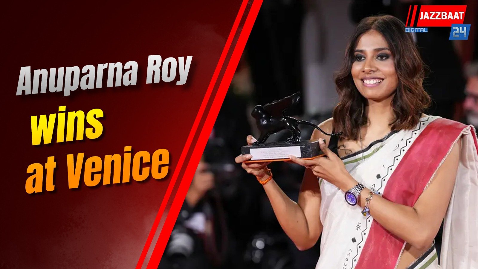 Anuparna Roy wins at Venice