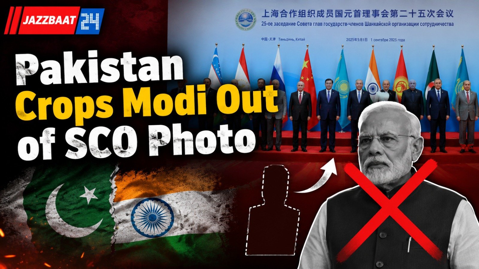 Pakistan Crops Modi Out of SCO Photo