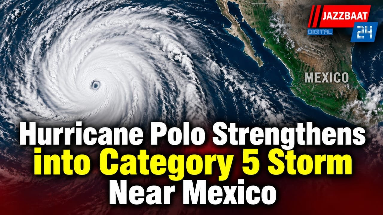 Hurricane Polo Strengthens into Category 5 Storm Near Mexico